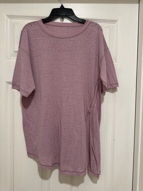 Lululemon Sneak Out Shirt Antoinette, Mauve